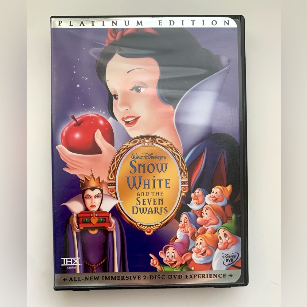 SOLD-Snow White and the Seven Dwarfs DVD, 2-Disc Remastered Platinum Edition